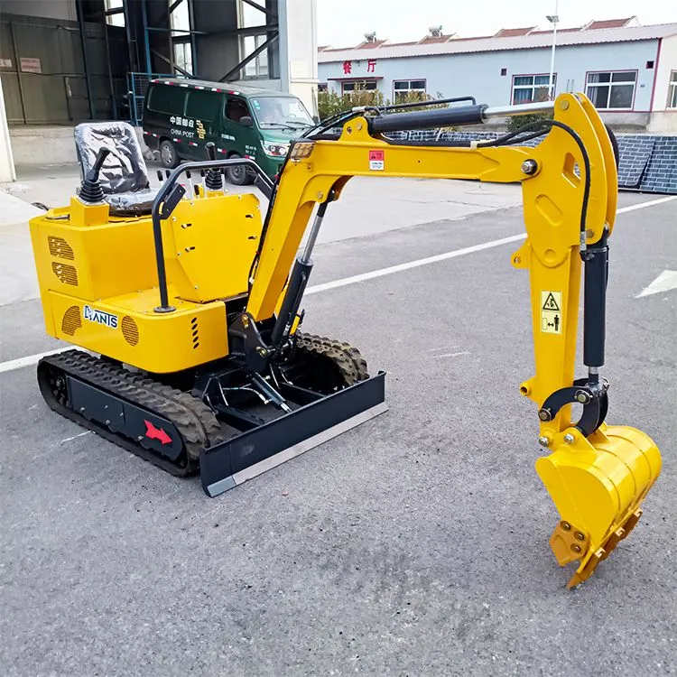 Tsev Siv Mini Excavator nrog Rubber Track